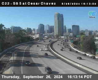 SB 5 at Cesar E Chaves Prkwy