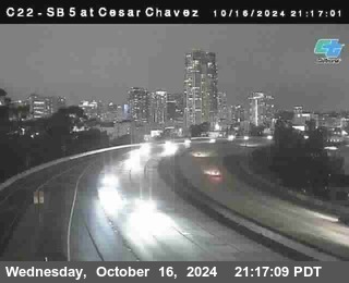 SB 5 at Cesar E Chaves Prkwy