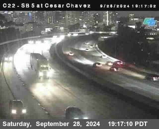 SB 5 at Cesar E Chaves Prkwy