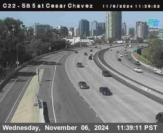 SB 5 at Cesar E Chaves Prkwy