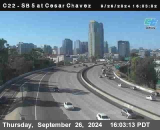 SB 5 at Cesar E Chaves Prkwy