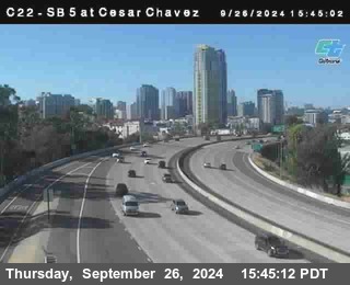 SB 5 at Cesar E Chaves Prkwy