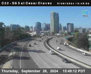 SB 5 at Cesar E Chaves Prkwy