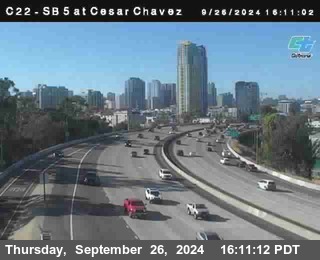 SB 5 at Cesar E Chaves Prkwy