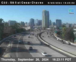 SB 5 at Cesar E Chaves Prkwy