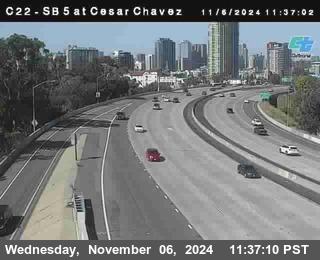 SB 5 at Cesar E Chaves Prkwy