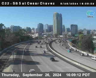 SB 5 at Cesar E Chaves Prkwy