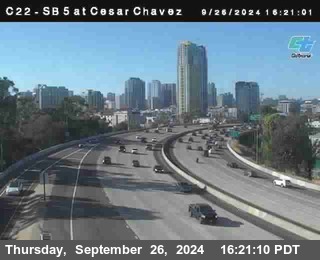 SB 5 at Cesar E Chaves Prkwy