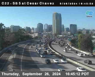 SB 5 at Cesar E Chaves Prkwy