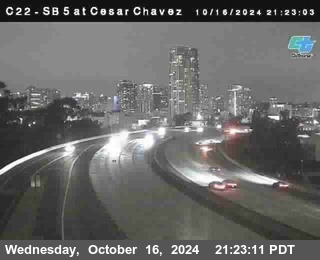 SB 5 at Cesar E Chaves Prkwy