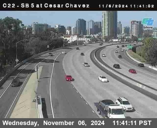 SB 5 at Cesar E Chaves Prkwy