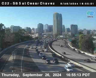 SB 5 at Cesar E Chaves Prkwy