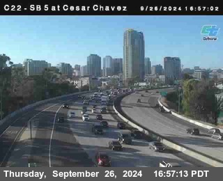 SB 5 at Cesar E Chaves Prkwy