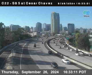 SB 5 at Cesar E Chaves Prkwy