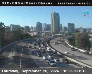 SB 5 at Cesar E Chaves Prkwy