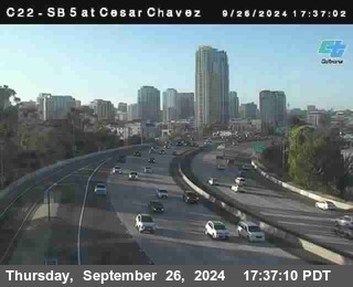 SB 5 at Cesar E Chaves Prkwy