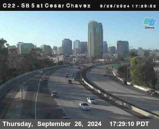 SB 5 at Cesar E Chaves Prkwy