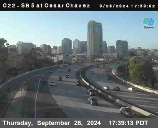 SB 5 at Cesar E Chaves Prkwy