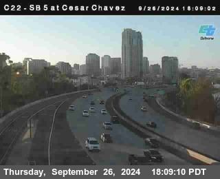 SB 5 at Cesar E Chaves Prkwy