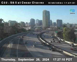 SB 5 at Cesar E Chaves Prkwy