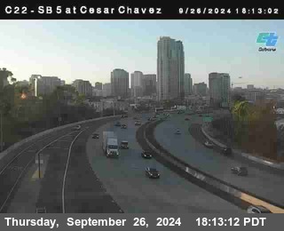 SB 5 at Cesar E Chaves Prkwy