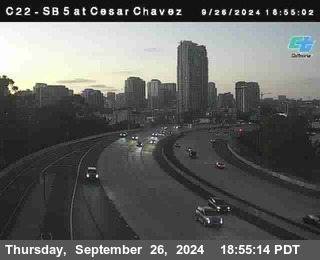 SB 5 at Cesar E Chaves Prkwy