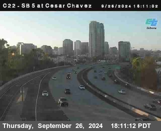 SB 5 at Cesar E Chaves Prkwy