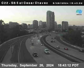 SB 5 at Cesar E Chaves Prkwy