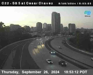 SB 5 at Cesar E Chaves Prkwy