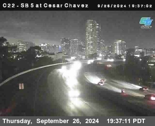 SB 5 at Cesar E Chaves Prkwy