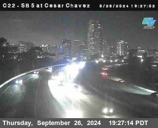 SB 5 at Cesar E Chaves Prkwy