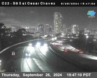 SB 5 at Cesar E Chaves Prkwy