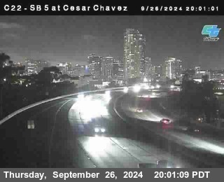 SB 5 at Cesar E Chaves Prkwy