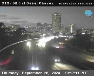 SB 5 at Cesar E Chaves Prkwy