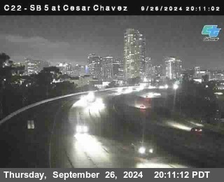 SB 5 at Cesar E Chaves Prkwy