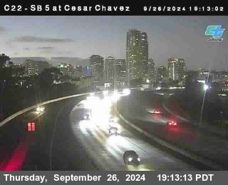 SB 5 at Cesar E Chaves Prkwy