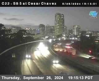 SB 5 at Cesar E Chaves Prkwy