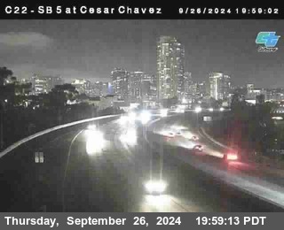 SB 5 at Cesar E Chaves Prkwy