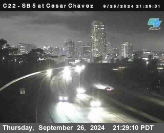 SB 5 at Cesar E Chaves Prkwy