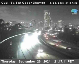 SB 5 at Cesar E Chaves Prkwy