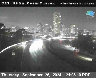 SB 5 at Cesar E Chaves Prkwy