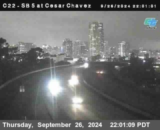 SB 5 at Cesar E Chaves Prkwy