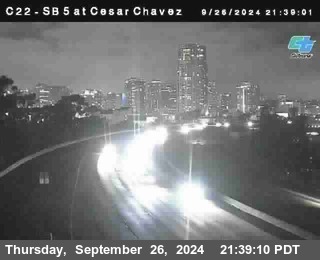 SB 5 at Cesar E Chaves Prkwy