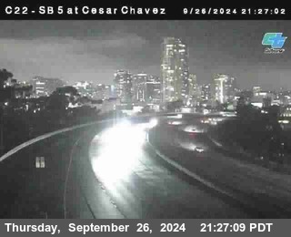 SB 5 at Cesar E Chaves Prkwy