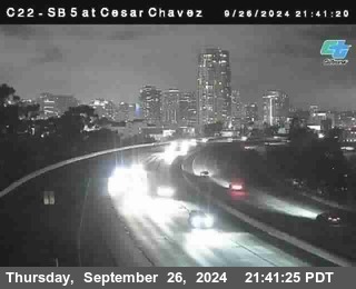 SB 5 at Cesar E Chaves Prkwy