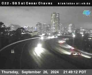 SB 5 at Cesar E Chaves Prkwy