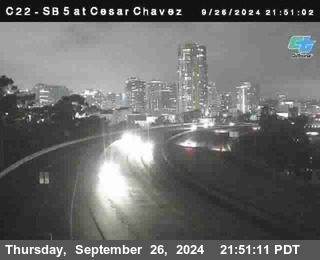 SB 5 at Cesar E Chaves Prkwy