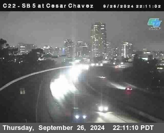 SB 5 at Cesar E Chaves Prkwy