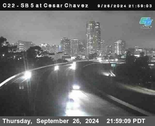 SB 5 at Cesar E Chaves Prkwy