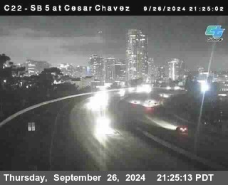 SB 5 at Cesar E Chaves Prkwy